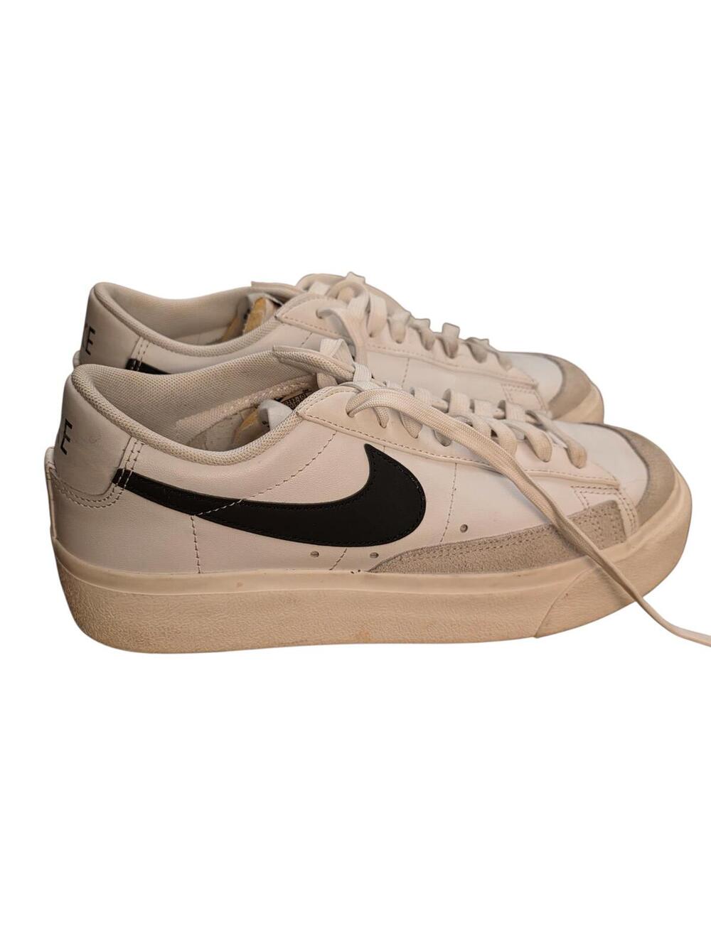 Nike Blazer Low '77 Shoes Womens 9 White Black Retro Classic DC4769-102